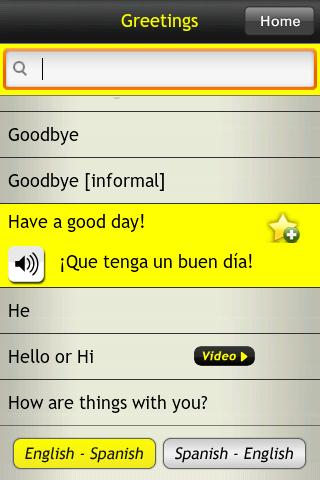 Basic Spanish For Dummies Android Reference