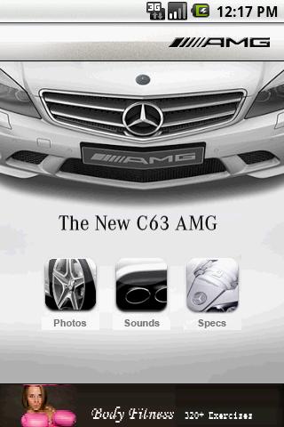 Mercedes-Benz C63 AMG Android Reference
