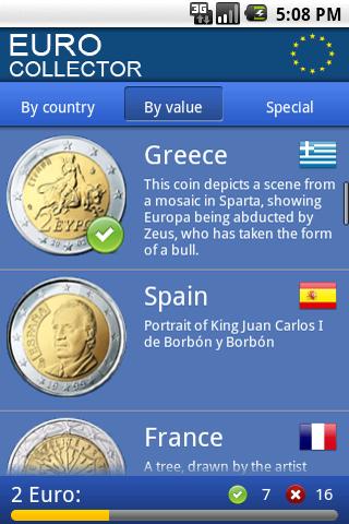 Euro Collector Android Books & Reference