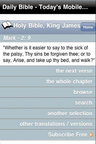 Daily Bible Mobile