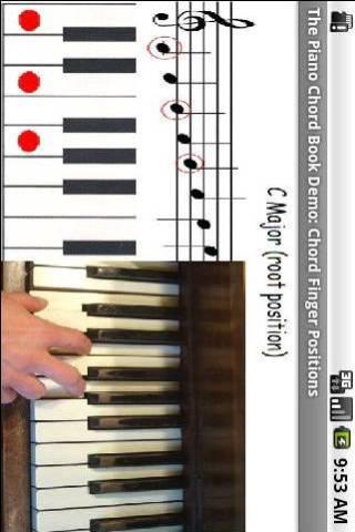 The Piano Chord Book DEMO Android Reference
