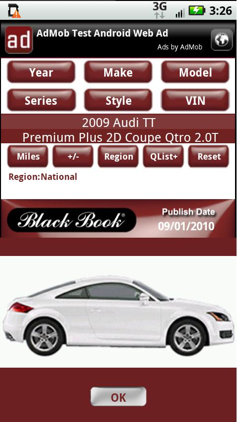 myUsedCars Android Books & Reference