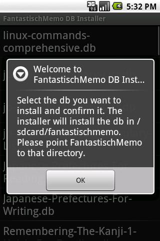 AnyMemo DB Installer Android Reference
