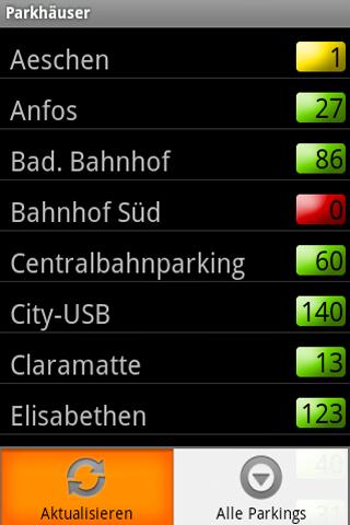 CarParking Schweiz Android Reference