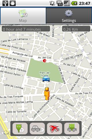 Gps Car Park Android Travel & Local