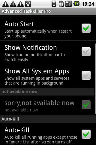 Task Killer Pro App Android Productivity