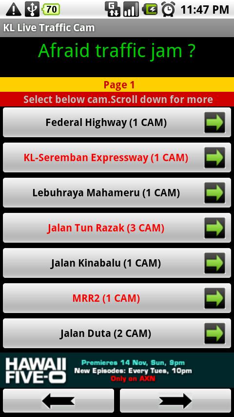 KL Live Traffic Cam Android Productivity