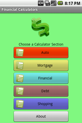 Financial Calculators Android Productivity