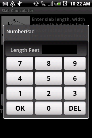 Concrete Estimator Deluxe Android Productivity