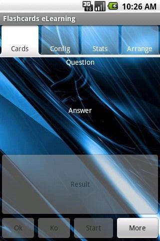 Flashcard eLearning System Android Productivity
