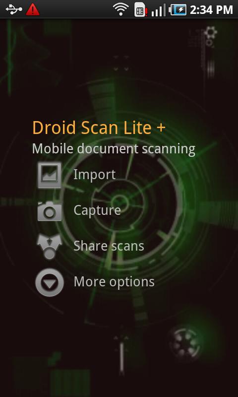 Droid Scan Upgrade Android Business