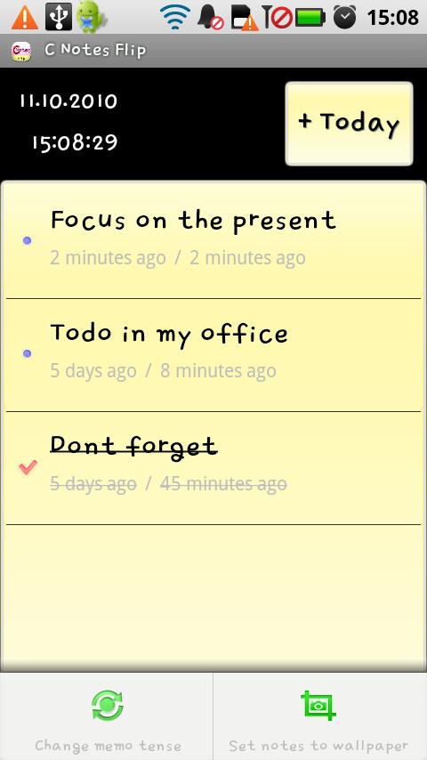 C Notes Flip Android Productivity