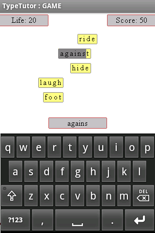 TypeTutor Android Productivity