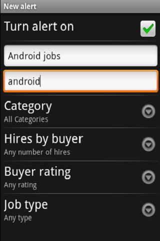 oDesk Android Productivity