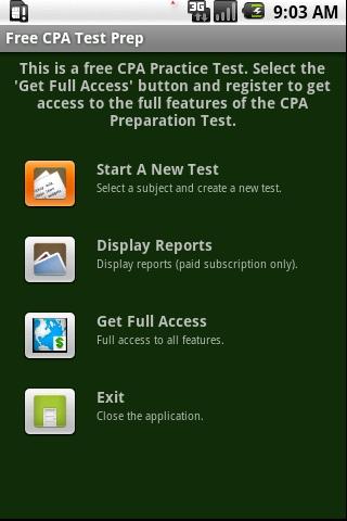 Free CPA Test Prep Android Education