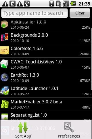 App Uninstaller Android Productivity