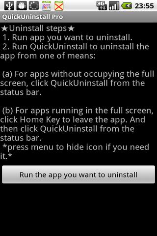 Quick Uninstall -Pro version Android Productivity