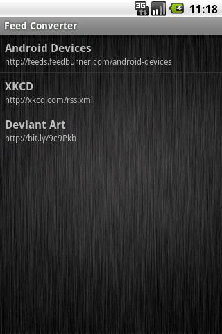 Feed Converter Android Productivity