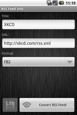 Feed Converter Android Productivity