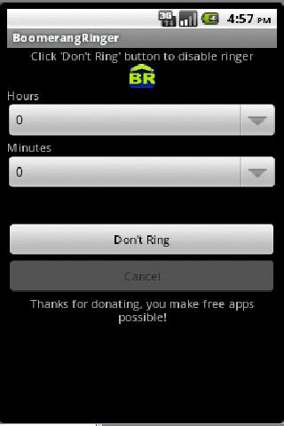 Boomerang Ringer Donate Android Productivity