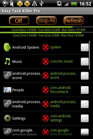 Easy Task Killer Pro Android Productivity