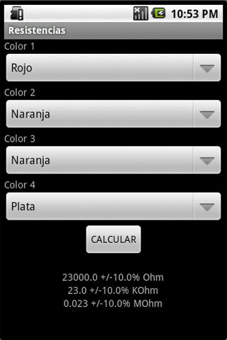 Resistors Android Productivity