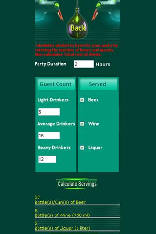 Party Calculator Android Productivity