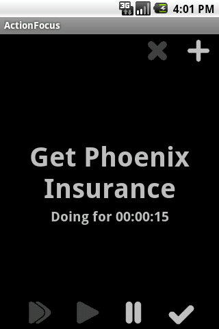ActionFocus Android Productivity