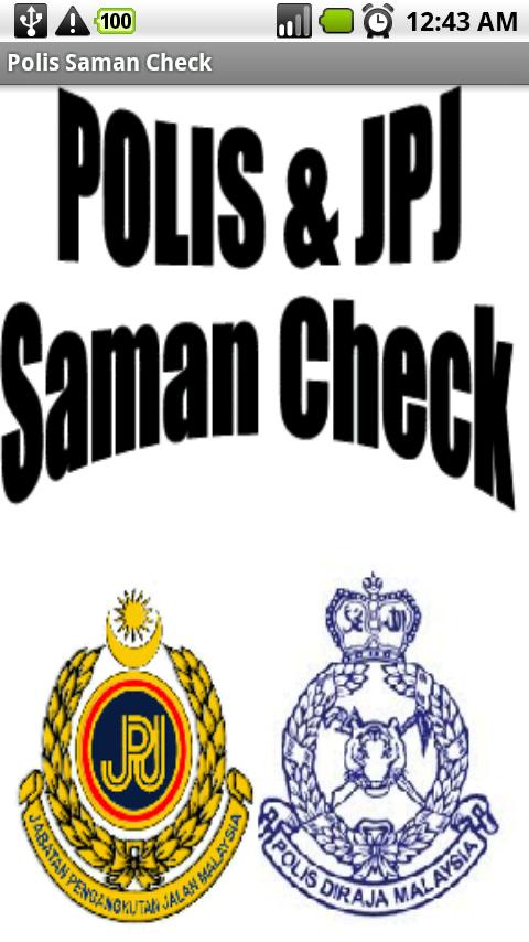 Polis Saman Check