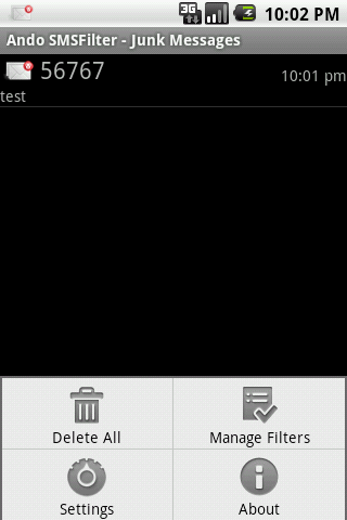 Andro SMSFilter Android Productivity