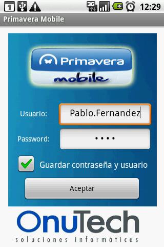 OnuTech Primavera Mobile Android Productivity