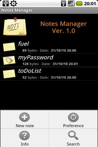 Notes Manager Android Productivity