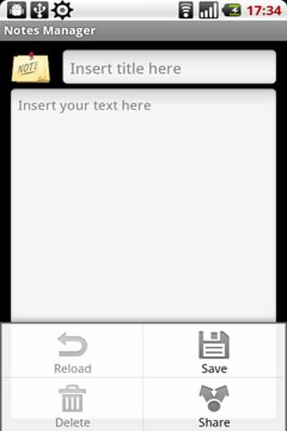Notes Manager Android Productivity