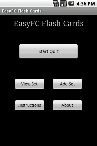 EasyFC Flash Cards Android Productivity