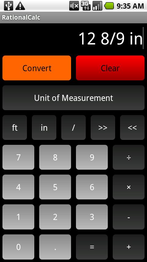 RationalCalc Android Productivity