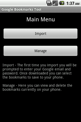 Google Bookmarks Tool Android Productivity