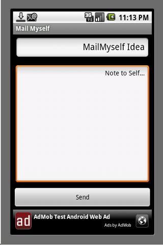 Mail Myself Android Tools