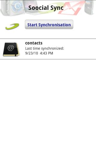 Soocial Contacts Sync Android Productivity