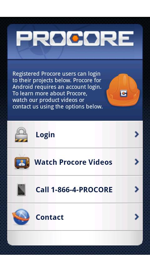 Procore for Android Android Productivity