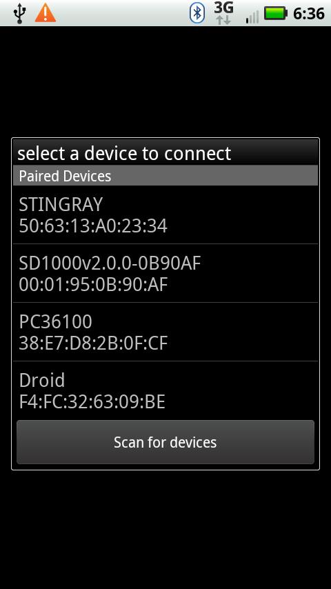 Bluetooth Terminal Emulator Android Productivity