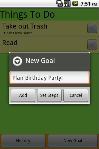 Goal Master Android Productivity