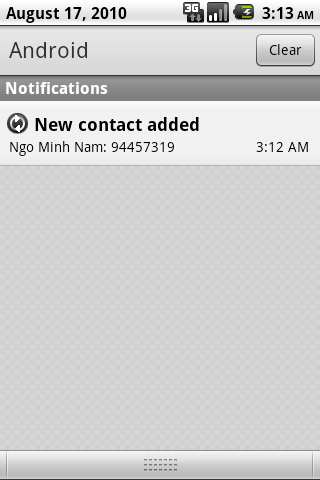 Push Contacts Android Productivity