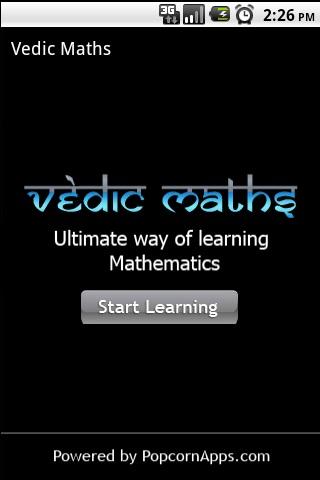 Vedic Maths Android Productivity