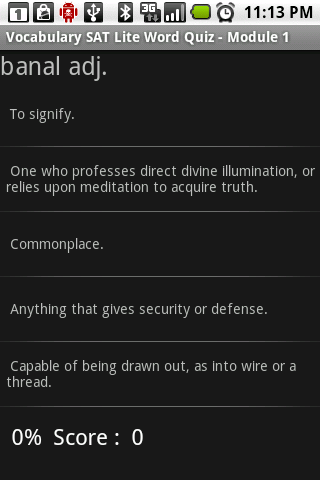 SAT & GRE Vocabulary Lite Android Productivity