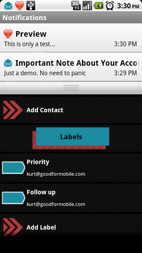Advanced Notifier for Gmail Android Productivity