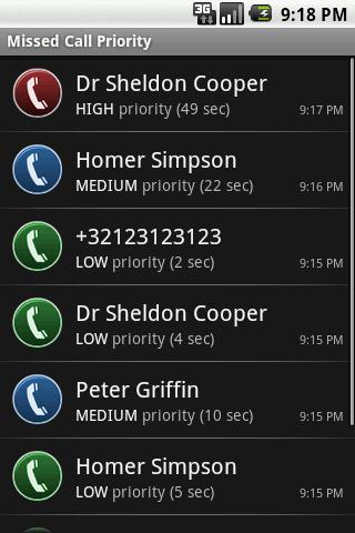 Missed Call Priority Android Productivity