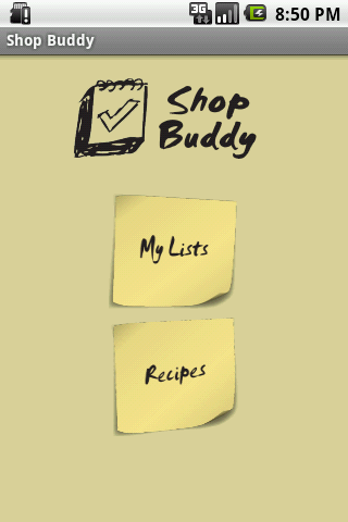 Shop Buddy Android Productivity