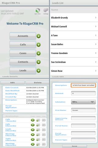 Rolus SugarCRM Pro(Beta) Android Productivity