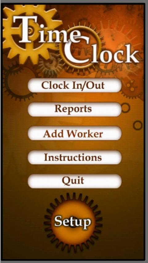Contractors TimeClock Android Productivity