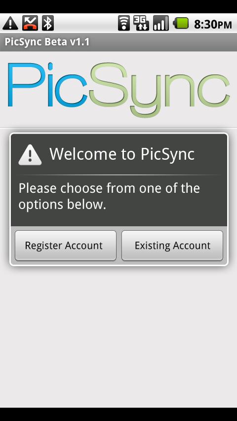 PicSync | Sync Pictures to PC Android Productivity